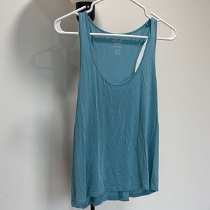 American Eagle Outfitters Teal Tank Top